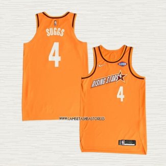 Jalen Suggs NO 4 Camiseta 2022 Rising Star Worthy Naranja