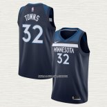 Karl-Anthony Towns NO 32 Camiseta Minnesota Timberwolves Icon Azul
