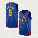 Kentavious Caldwell-Pope NO 5 Camiseta Denver Nuggets Statement 2022-23 Azul