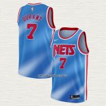 Kevin Durant NO 7 Camiseta Brooklyn Nets Classic 2020-21 Azul