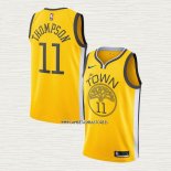 Klay Thompson NO 11 Camiseta Golden State Warriors Earned Amarillo