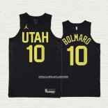 Leandro Bolmaro NO 10 Camiseta Utah Jazz Statement 2022-23 Negro