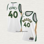 Luke Kornet NO 40 Camiseta Boston Celtics Ciudad 2023-24 Blanco