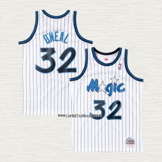 NO 32 Camiseta Orlando Magic Retro Blanco Shaquille O'neal