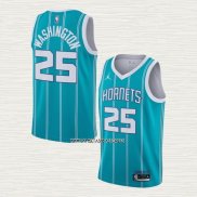 P.J. Washington NO 25 Camiseta Charlotte Hornets Icon 2020-21 Verde
