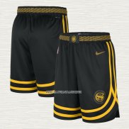 Pantalone Golden State Warriors Ciudad 2023-24 Negro