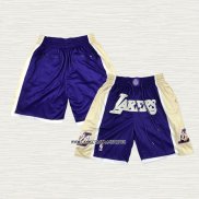 Pantalone Los Angeles Lakers Just Don Hall of Fame Violeta