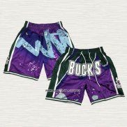 Pantalone Milwaukee Bucks Just Don Violeta