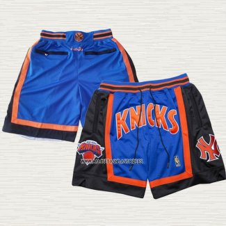 Pantalone New York Knicks Just Don Azul