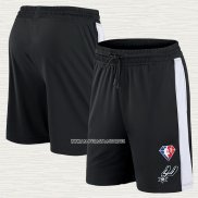 Pantalone San Antonio Spurs 75th Anniversary Negro