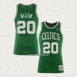 Ray Allen NO 20 Camiseta Boston Celtics Mitchell & Ness 1996-97 Verde