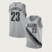 Robert Covington NO 23 Camiseta Portland Trail Blazers Earned 2020-21 Gris