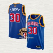 Stephen Curry NO 30 Camiseta Golden State Warriors Classic 2022 NBA Finals Azul