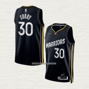 Stephen Curry NO 30 Camiseta Golden State Warriors Select Series 2022 Negro