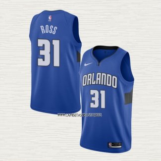 Terrence Ross NO 31 Camiseta Orlando Magic Statement Edition Azul