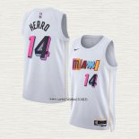 Tyler Herro NO 14 Camiseta Miami Heat Ciudad 2022-23 Blanco
