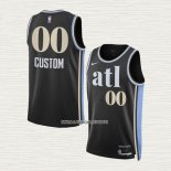 Camiseta Atlanta Hawks Personalizada Ciudad 2023-24 Negro