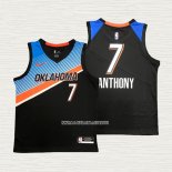 Carmelo Anthony NO 7 Camiseta Oklahoma City Thunder Ciudad 2020-21 Negro
