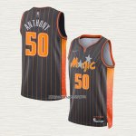 Cole Anthony NO 50 Camiseta Orlando Magic Ciudad 2021-22 Marron