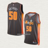 Cole Anthony NO 50 Camiseta Orlando Magic Ciudad 2021-22 Marron