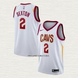 Collin Sexton NO 2 Camiseta Cleveland Cavaliers Association Blanco