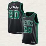 Gordon Hayward NO 20 Camiseta Boston Celtics Statement Negro