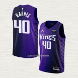 Harrison Barnes NO 40 Camiseta Sacramento Kings Statement 2023-24 Violeta