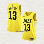Jared Butler NO 13 Camiseta Utah Jazz Icon 2022-23 Amarillo