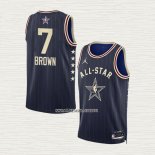 Jaylen Brown NO 7 Camiseta Boston Celtics All Star 2024 Azul