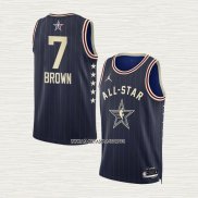 Jaylen Brown NO 7 Camiseta Boston Celtics All Star 2024 Azul