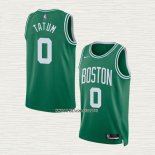 Jayson Tatum NO 0 Camiseta Boston Celtics Icon 2022-23 Verde