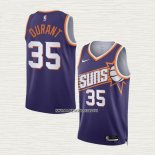 Kevin Durant NO 35 Camiseta Phoenix Suns Icon 2023-24 Violeta