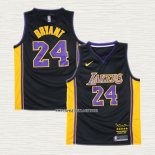 Kobe Bryant NO 24 Camiseta Los Angeles Lakers 2017-18 Negro