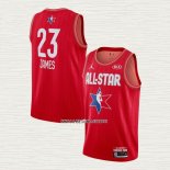 Lebron James NO 23 Camiseta Los Angeles Lakers All Star 2020 Rojo