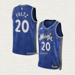 Markelle Fultz NO 20 Camiseta Orlando Magic Classic 2023-24 Azul