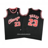 Michael Jordan NO 23 Camiseta Nino Chicago Bulls Negro3