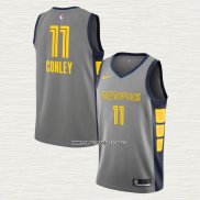 Mike Conley NO 11 Camiseta Memphis Grizzlies Ciudad Gris