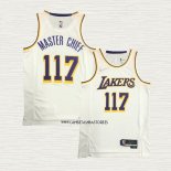 NO 117 Camiseta Los Angeles Lakers x X-BOX Master Chief Blanco