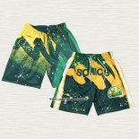 Pantalone Seattle Supersonics Just Don Amarillo Verde