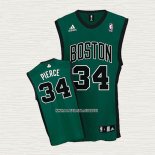 Paul Pierce NO 34 Camiseta Boston Celtics Verde1
