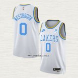 Russell Westbrook NO 0 Camiseta Los Angeles Lakers Classic 2022-23 Blanco