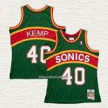 Shawn Kemp NO 40 Camiseta Seattle SuperSonics Mitchell & Ness 1994-95 Verde