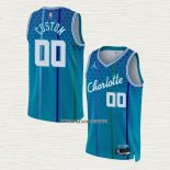 Camiseta Charlotte Hornets Personalizada Ciudad 2021-22 Verde