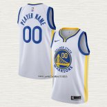 Camiseta Golden State Warriors Personalizada Association 2019-20 Blanco