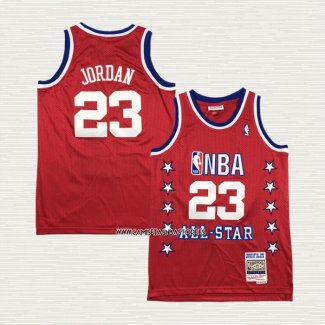 DeAndre Jordan NO 23 Camiseta Nino All Star 1989 Rojo