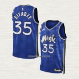 Goga Bitadze NO 35 Camiseta Orlando Magic Classic 2023-24 Azul