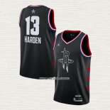 James Harden NO 13 Camiseta Houston Rockets All Star 2019 Negro