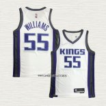 Jason Williams NO 55 Camiseta Sacramento Kings Association 2019-20 Blanco