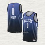 Jayson Tatum NO 0 Camiseta Boston Celtics All Star 2023 Azul