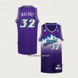 Karl Malone NO 32 Camiseta Utah Jazz Retro Violeta